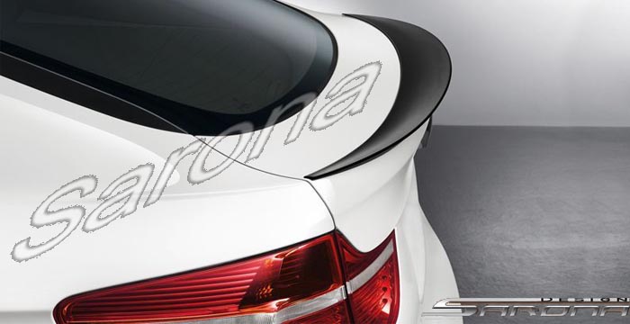 Custom BMW X6 Trunk Wing  SUV/SAV/Crossover (2008 - 2014) - $249.00 (Manufacturer Sarona, Part #BM-060-TW)